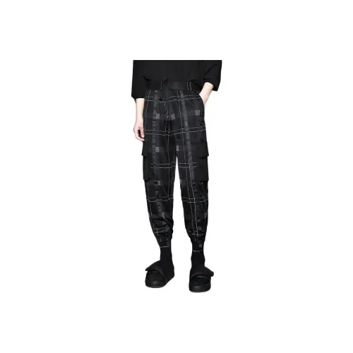 RAYSHOW Вязаные тренировочные штаны унисекс черные