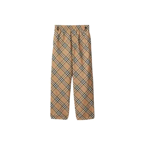 Burberry SS24 Повседневные брюки Мужской Песочный