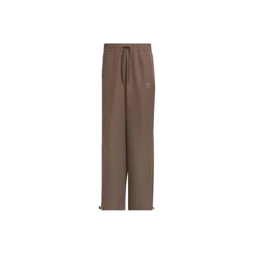 Adidas Originals 3 Stripes Вязаные Тренировочные Брюки Мужские Темно-коричневого цвета