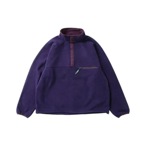 L.L.Bean Фиолетовый Мужской Свитшот
