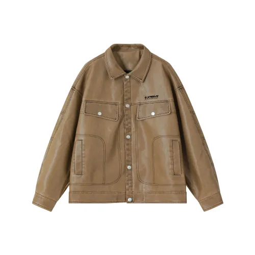 P8H9 Унисекс Кожаные куртки