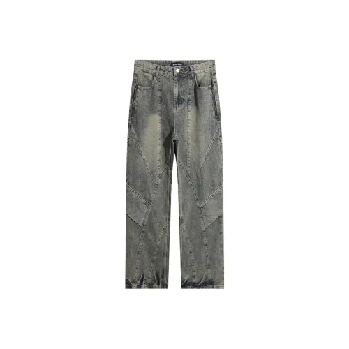 TONGXIANSEN Джинсы Мужские Европейские Синие