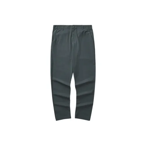 Skechers Вязаные спортивные брюки мужские цвет лесной местности серый