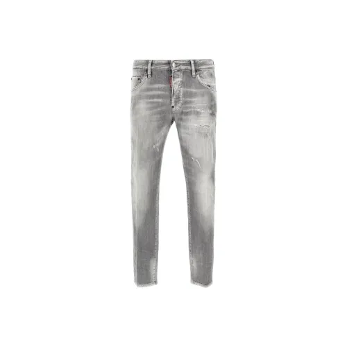 DSQUARED 2 Gray Men's Jeans DSQUARED 2 Серый Мужской Джинсы
