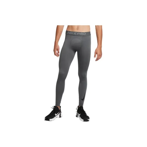 Nike Вязаные тренировочные брюки мужские серые