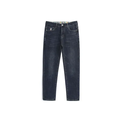 JUCY JUDY Синие Унисекс Джинсы