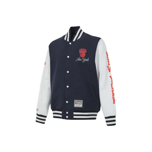 MITCHELL NESS x NBA New York Knicks Куртка Мужская Синяя