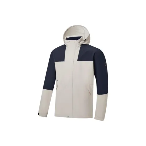 XTEP Variety Тренировки Коллекция Тренчкот Мужской Пемзовый серый Dika Синий