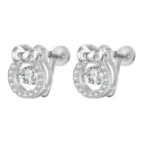 2251-Kitty Серьги-клипсы