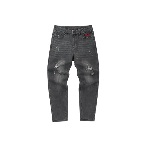 Dance with Wolves Джинсы Мужские Средне-Серые