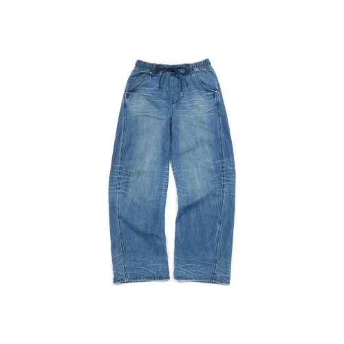 Lee ANGEL CHEN Collaboration Medium Blue Unisex Jeans Ли ANGEL CHEN Collaboration Средние Синий Унисекс Джинсы