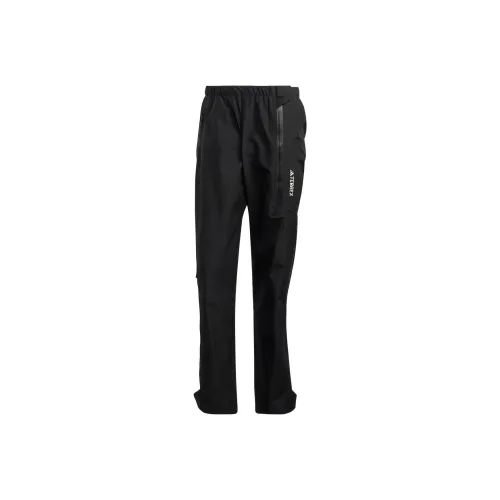 adidas Terrex Черные Мужские Ветрозащитные Штаны