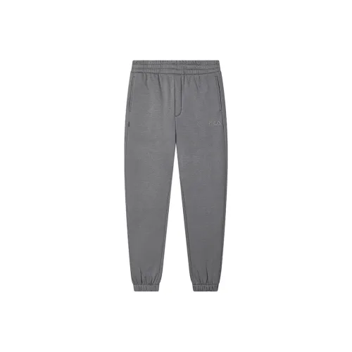 FILA Cloudy Dora Серые Мужские Вязаные Спортивные Штаны
