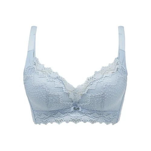 Городская красота Бюстгальтер Женский Свет Ледяной синий