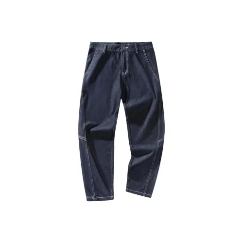 FAIRWHALE Темно-синий 102 Мужские Джинсы