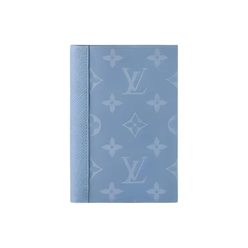 LOUIS VUITTON Холстер для паспорта Картхолдер Унисекс Синий