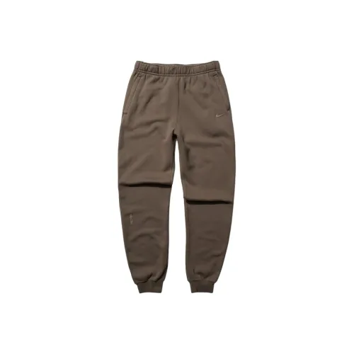 Nike Вязаные тренировочные штаны мужские коричневые