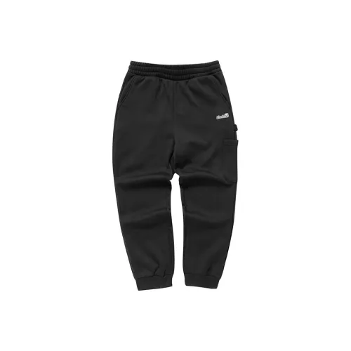 Skechers Sports Alliance Series Вязаные тренировочные брюки мужские угольно-черные