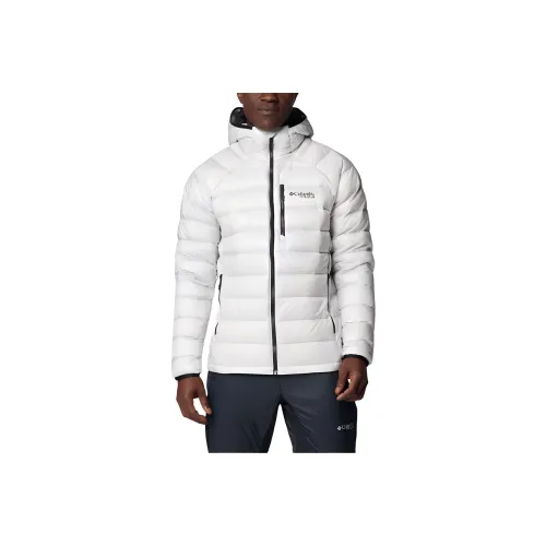 Columbia Пуховики и зимние пальто Мужской Дождь Облако Серый