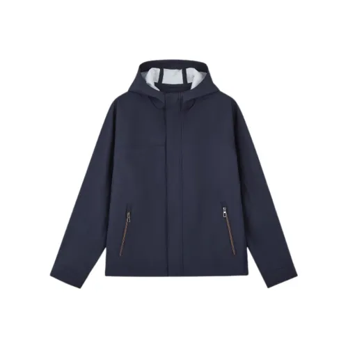 BY CREATIONS Куртки и Пальто Мужской Темно-Синий