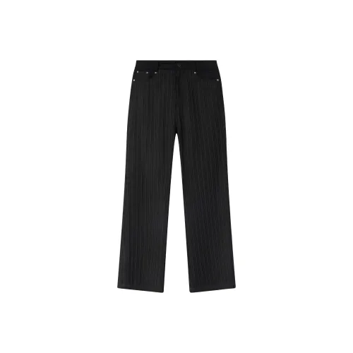 BLIND402 Черные унисекс костюмные брюки