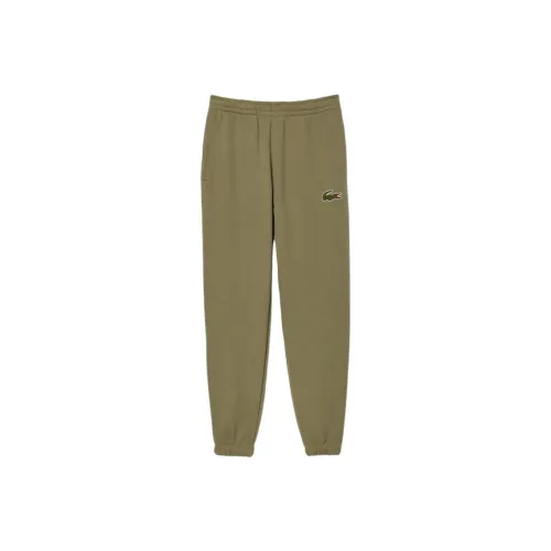 LACOSTE Хаки зеленый Унисекс Вязаные Тренировочные брюки