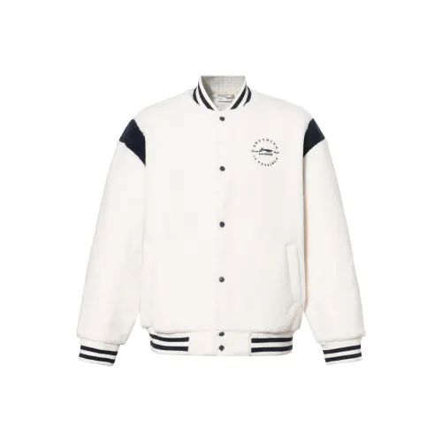 LINING Sports Lifestyle Collection Sports Trendy Collection Бейсбольная куртка Мужская Белая