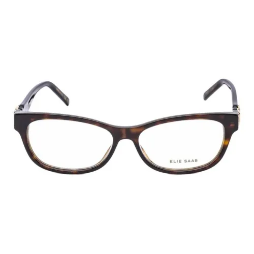 ELIE SAAB Пластик Кошачий глаз Оправы для очков Женские Черепаховый