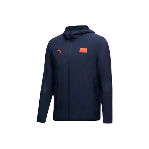 ANTA Быстросохнущий Защита от насекомых Защита от ультрафиолета Одежда с защитой от солнца Унисекс Полночный синий