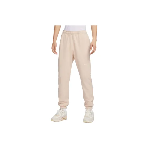 Nike Sportswear Club Вязаные тренировочные брюки мужские цвет дюнный белый