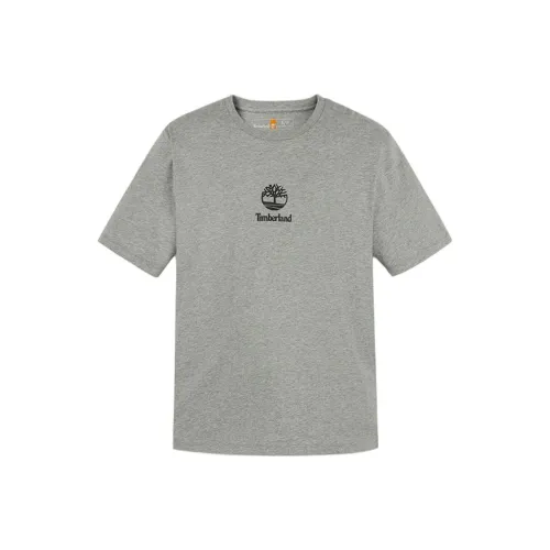 Timberland SS25 T Рубашка Унисекс Средний Фотиния Серый
