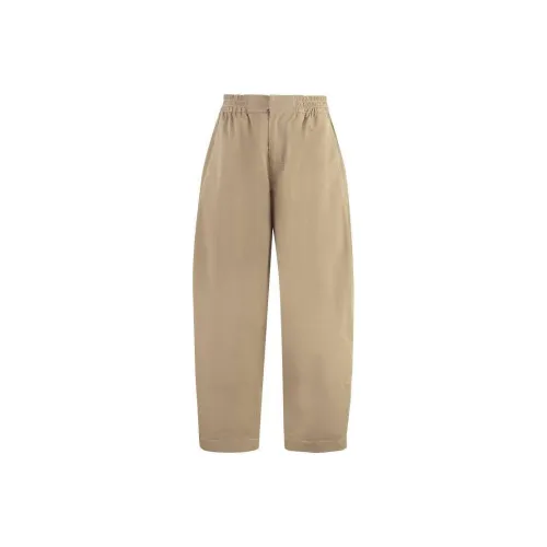 Bottega Veneta SS24 Эластичные Tech Нейлоновые Брюки Повседневные Мужские Кунжут