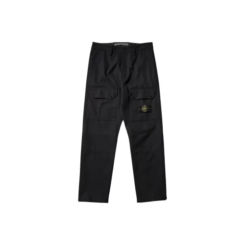 STONE ISLAND FW24 Карго Брюки Мужские Черные