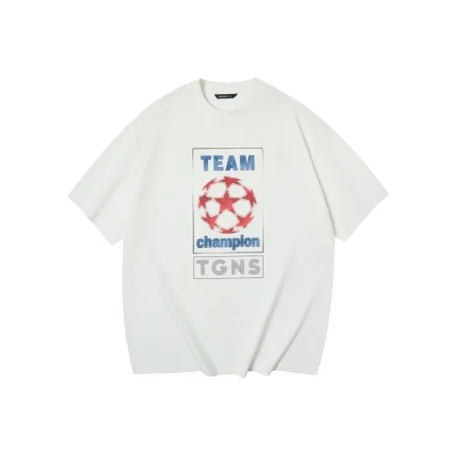 TGNS Белая унисекс футболка