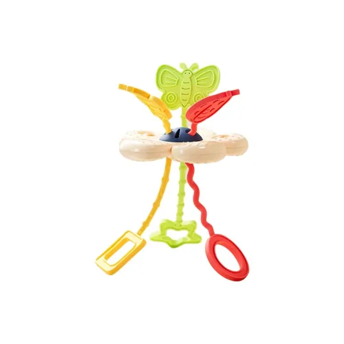 Y·S·R Тактильный Fun с силиконовым дужкой для зубов Flying Осьминог Игрушка на веревке