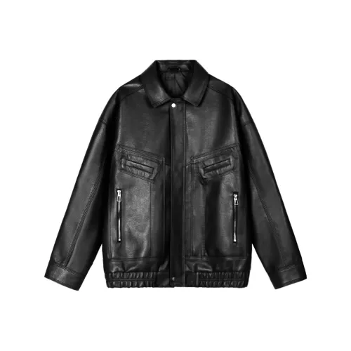 WILD LEADER Кожа Куртка Унисекс