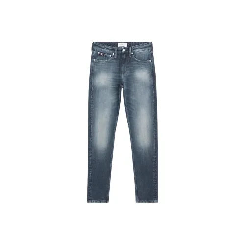 CALVIN KLEIN Джинсы Европейская версия Мужской Синий Черный