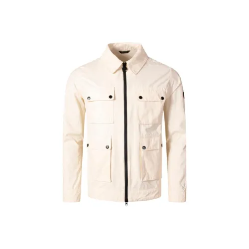 BARBOUR Экрю Мужские Куртки