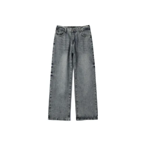 GEOFFREY B. SMALL Джинсы Унисекс Винтаж Синий