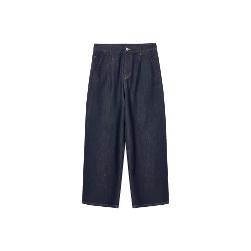 JACK&JONES A14 Темный деним синий Мужские джинсы