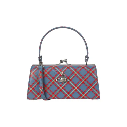 Vivienne Westwood Кожа Одно Плечо Сумка Женская Синяя