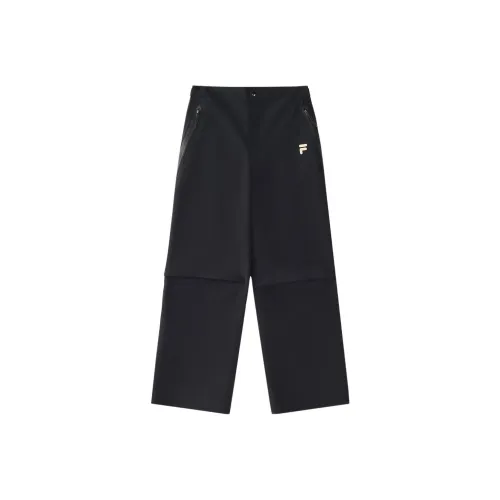 FILA FUSION URBAN TECH Вязаные спортивные брюки мужские черные