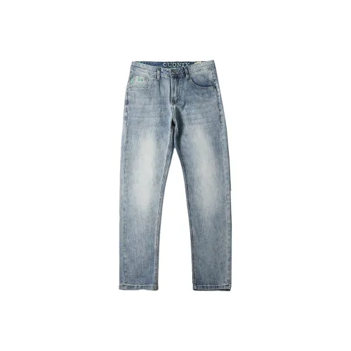 JUCY JUDY Джинсы Унисекс Винтаж Синий