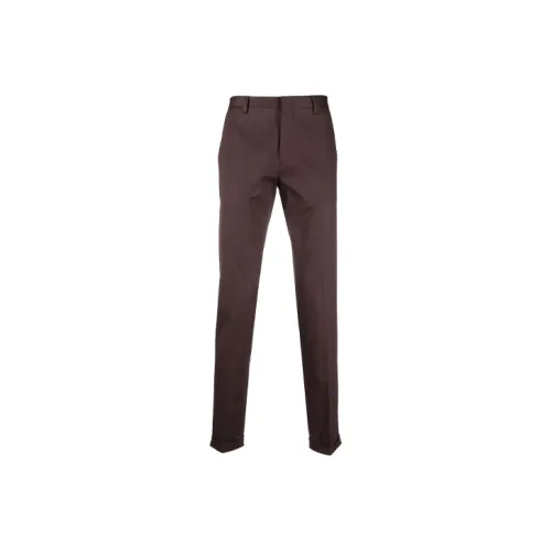 Paul Smith Мужские брюки в бургундовом цвете