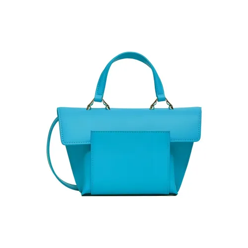 Azzurra Gronchi Сумка через плечо из коровьей кожи маленькая сумка женская синяя