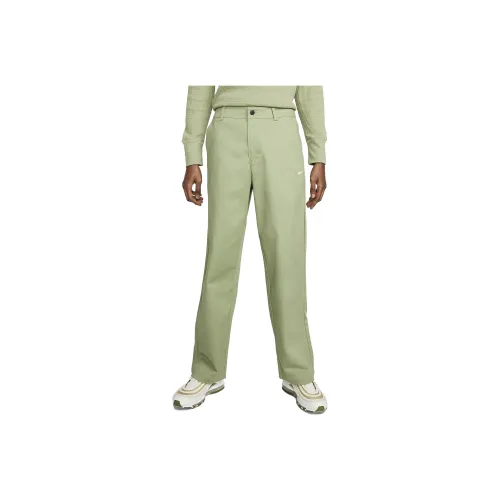 Nike Желтый Зеленый Мужские Повседневные Штаны