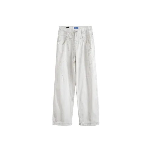 HELEH Джинсы Унисекс Белый Gets Dirty