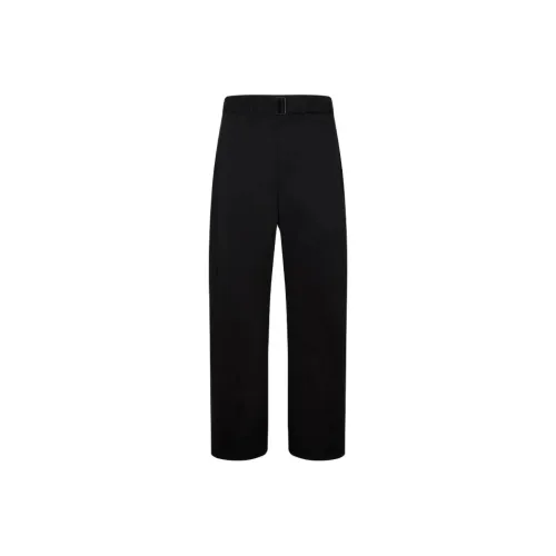 Lemaire Черные Мужские Повседневные Штаны