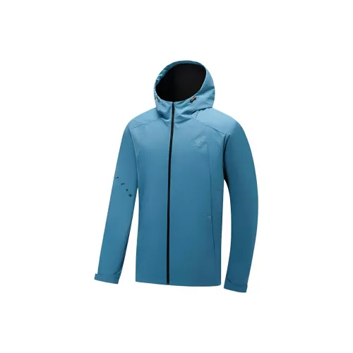 XTEP Variety Тренировки Коллекция Тренчкот Мужской Античный фарфор Синий