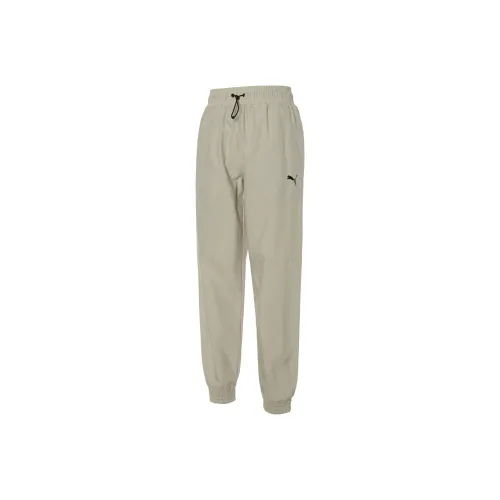 PUMA Khaki Мужские Вязаные Тренировочные Штаны